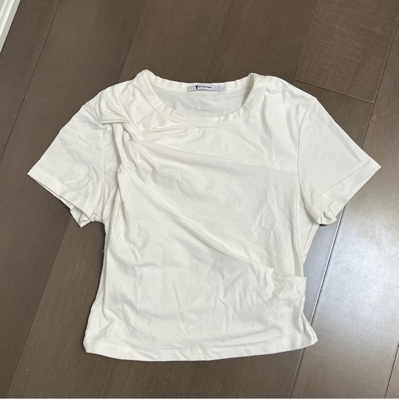 alexander wang - twist short sleeve t-shirt - Picture 2 of 4
